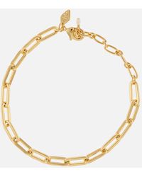 Anni Lu - Golden Hour 18-karat Gold-plated Bracelet - Lyst