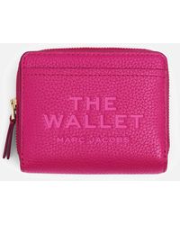 Marc Jacobs - The Mini The Items Compact Leather Wallet - Lyst