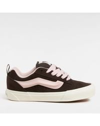 Vans - Knu Skool Suede Trainers - Lyst