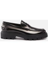 Tod's - Leather Chunky Loafers - Lyst