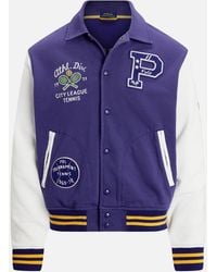 Polo Ralph Lauren - Athletic Club Varsity Jacket - Lyst