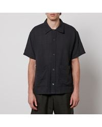 mfpen - Senior Waffle Cotton Shirt - Lyst