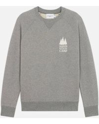 Maison Kitsuné Mini Camp Sweatshirt - Grey
