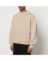 Axel Arigato - Typo Embroidered Organic Cotton-Jersey Sweatshirt - Lyst
