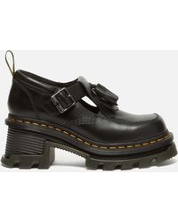 Dr. Martens - Corran Leather Heeled Mary-Jane Shoes - Lyst