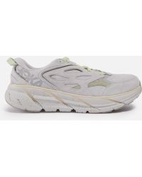 Hoka One One - Clifton L Suede Trainers - Lyst