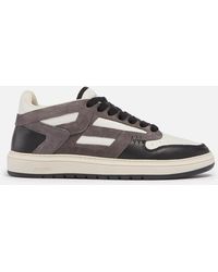 Represent - Reptor Leather And Suede Trainers - Lyst