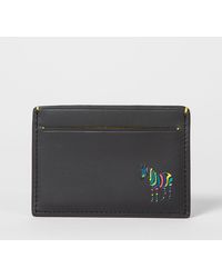 PS by Paul Smith - Logo-stamped Leather Card Holder - Lyst