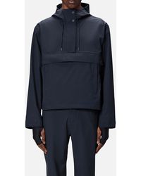 Rains - Suva Hardshell Matte Shell Short Anorak - Lyst