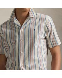 Polo Ralph Lauren - Cotton-Chambray Stripe Shirt - Lyst