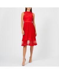 Three Floor Cherry Ripe Dress - Red