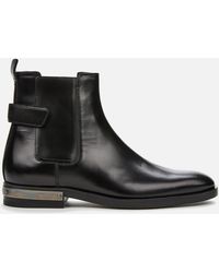 balmain chrome boots