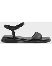 Vagabond Shoemakers - Vagabond Izzy Leather Flat Sandals - Lyst