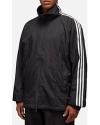 Y-3 - 3 Stripe Shell Track Jacket - Lyst