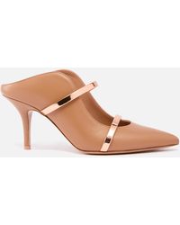 Malone Souliers - Maureen 70 Leather Heeled Mules - Lyst