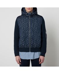 Missoni - Cotton-Blend Shell And Jacquard-Knit Down Jacket - Lyst