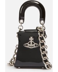 Vivienne Westwood - Kelly Small Patent-leather Tote Bag - Lyst