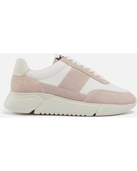 Axel Arigato - Genesis Vintage Suede And Leather Trainers - Lyst