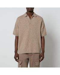 Represent - Wool-Blend Polo Shirt - Lyst