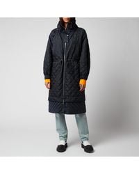 Ganni - Recycled Ripstop Quilt Coat - Lyst
