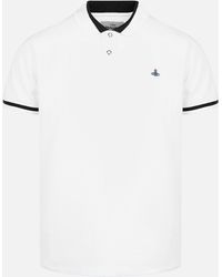 Vivienne Westwood - Classic Cotton-Piqué Polo Shirt - Lyst