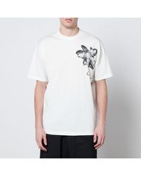 Y-3 - Gfx Chest Logo-Print Cotton-Jersey T-Shirt - Lyst
