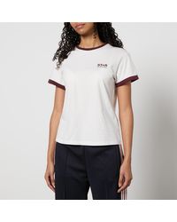 Golden Goose - Star W'S Logo-Print Cotton-Jersey T-Shirt - Lyst
