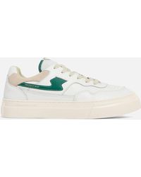 Stepney Workers Club - Pearl S-Strike Leather Trainers - Lyst