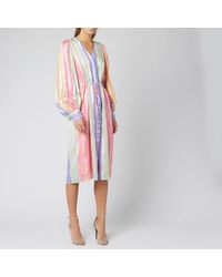 Stine Goya Violet Midi Dress - Multicolour