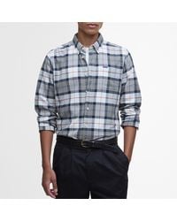 Barbour - Lewis Tailored Checked Cotton Shirt - Lyst