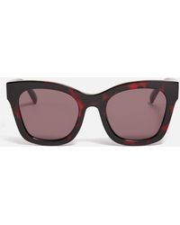 Le Specs - Showstopper Square Frame Tritan Sunglasses - Lyst