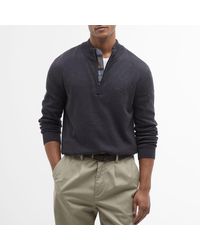 Barbour - Avoch Cotton Knit Jumper - Lyst