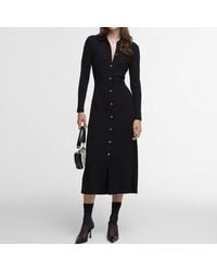 Barbour - Della Ribbed-Jersey Maxi Dress - Lyst
