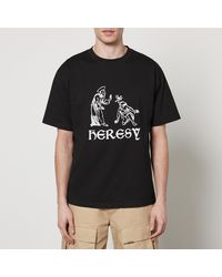 Heresy - Demons Out Cotton-Jersey T-Shirt - Lyst