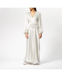 Ganni Cameron Maxi Dress - White