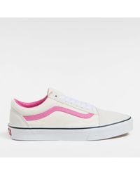 Vans - Old Skool Suede/Canvas Trainers - Lyst