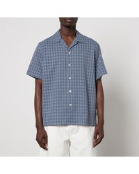 PS by Paul Smith - Boxy Pattern Jacquard Cotton Shirt - Lyst