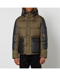 Yves Salomon - Leather And Shell Puffer Jacket - Lyst