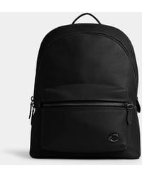 COACH - Charter Pebble Leather Backpack - Lyst
