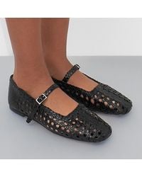 Miista - Yeida Patent Leather Ballet Flats - Lyst