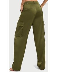 Womens Clothing Trousers GOOD AMERICAN Synthetic Leg Daze Sarong in Yellow Slacks and Chinos Leggings 