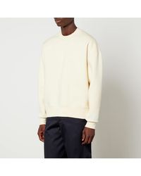 Ami Paris - Logo-Appliquéd Organic Cotton-Blend Sweatshirt - Lyst