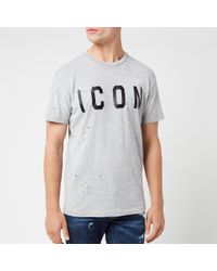 DSquared² Icon T-shirt - Gray