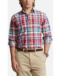 Polo Ralph Lauren - Custom-Fit Classic Cotton Oxford Shirt - Lyst