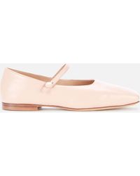 mansur gavriel square toe flats
