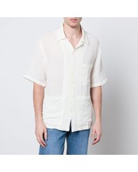 Barena - Donde Cotton And Linen-Blend Shirt - Lyst