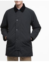 Barbour - Winter Wadded Showerproof Nylon Mac Coat - Lyst