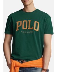 Polo Ralph Lauren - Logo Cotton-Jersey T-Shirt - Lyst
