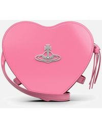 Vivienne Westwood - Louise Heart Patent Leather Crossbody Bag - Lyst
