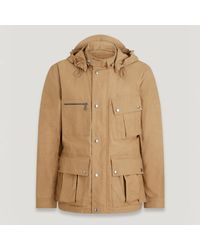 Belstaff - Centenary Coated Hexgonal Ripstop Field Jacket - Lyst